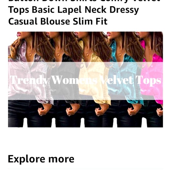 Classic Teal Velvet Button Down Shirt for Effortless Style - Picture 3 of 7